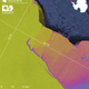 Satellite data showing the growth of cracks on the Larsen C ice shelf before the massive berg broke free. Image: A.E. Hogg, CPOM, University of Leeds